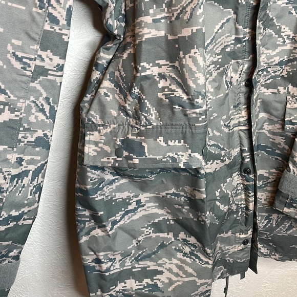 Military Camo Orc. Industries Inc. Parka Approved Rainsuit Jacket - Picture 3 of 9